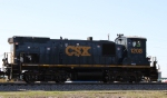 CSX 1208 leads train Y129